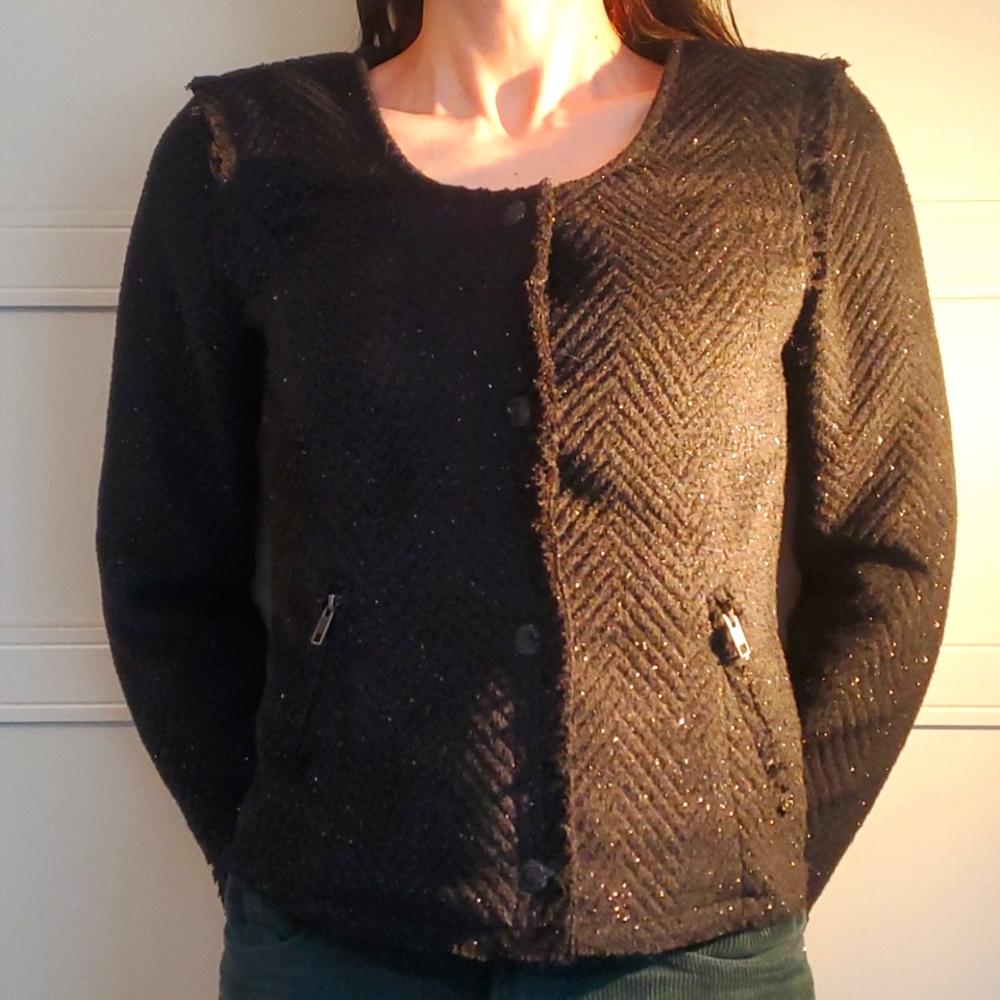 Black blazer Maison Scotch - Picture 7 of 8